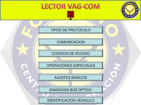 INICIO LECTOR VAG-COM TIPOS DE PROTOCOLO COMUNICACION