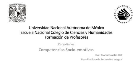 Competencias Socio-emotivas