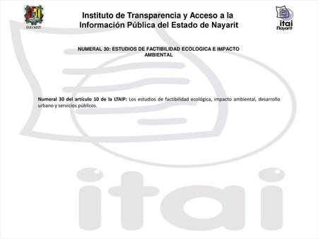 Instituto de Transparencia y Acceso a la