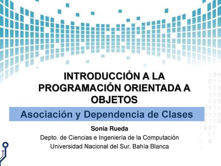 INTRODUCCIÓN A LA PROGRAMACIÓN ORIENTADA A OBJETOS