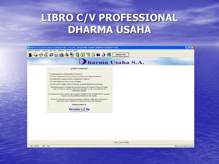 LIBRO C/V PROFESSIONAL DHARMA USAHA