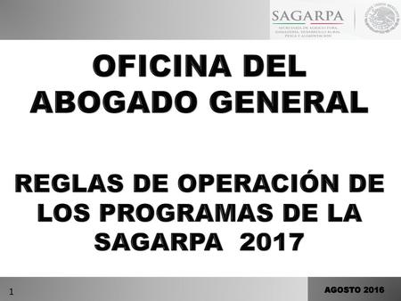 OFICINA DEL ABOGADO GENERAL