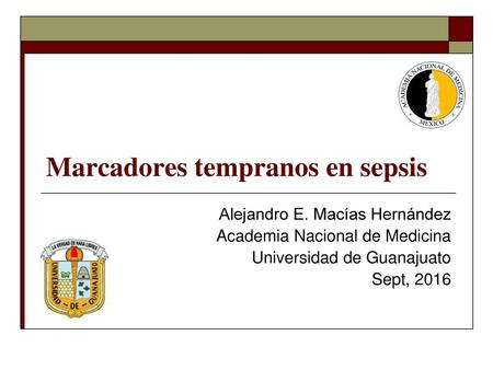 Marcadores tempranos en sepsis