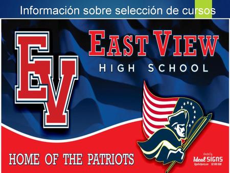 Información sobre selección de cursos