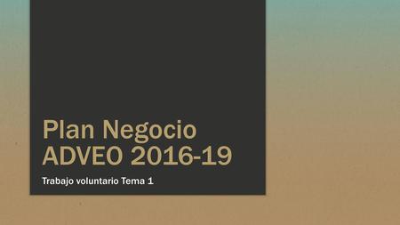 Trabajo voluntario Tema 1