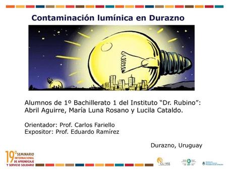 Contaminación lumínica en Durazno
