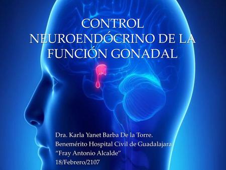 CONTROL NEUROENDÓCRINO DE LA FUNCIÓN GONADAL
