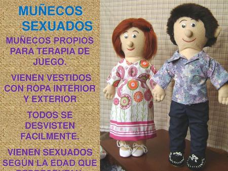 MUÑECOS SEXUADOS MUÑECOS PROPIOS PARA TERAPIA DE JUEGO.