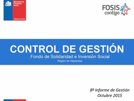 8º Informe de Gestión Octubre 2015