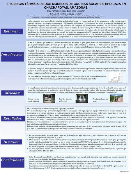 Resumen: Introducción: Métodos: Resultados: Discusión Conclusiones: