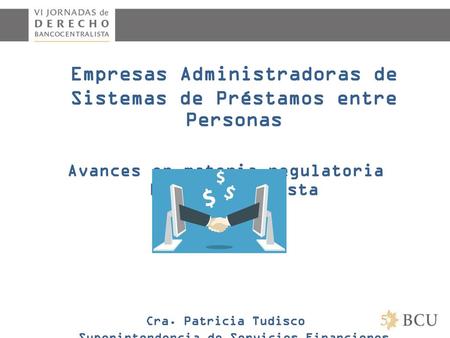 Empresas Administradoras de Sistemas de Préstamos entre Personas