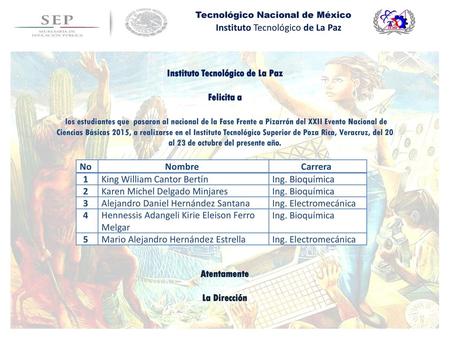 Instituto Tecnológico de La Paz
