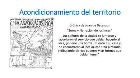 Acondicionamiento del territorio