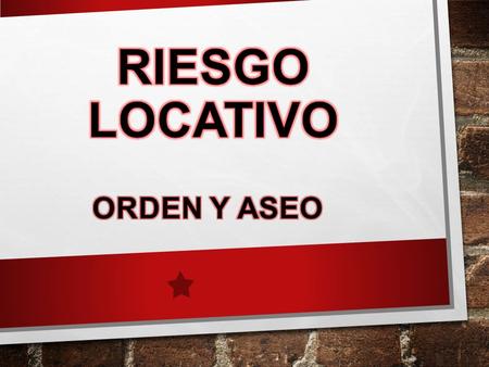 Condiciones de la zona geográfica, instalaciones o áreas de trabajo, que bajo circunstancias no adecuadas pueden ocasionar accidentes de trabajo o perdidas.
