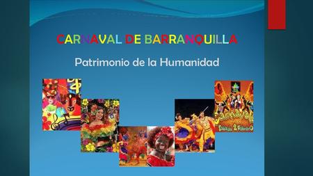 Personajes del carnaval de Barranquilla.