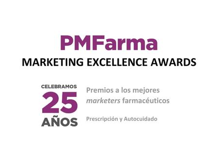 MARKETING EXCELLENCE AWARDS
