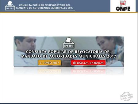 ¿Qué es la revocatoria?   De acuerdo a lo señalado en la Ley N° 30315, que modifica algunos artículos de la ley – Ley de los Derechos de Participación.