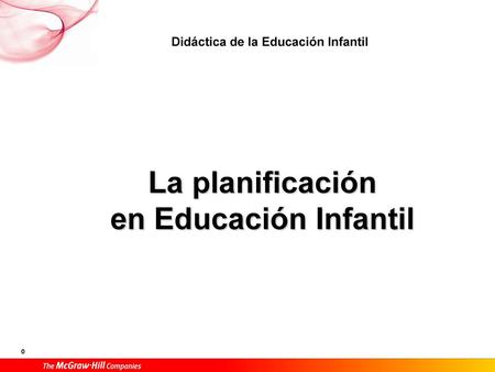 Es una competencia del educador/a infantil