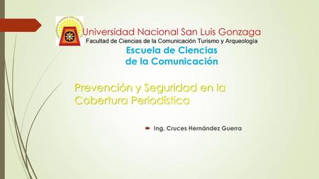 Prevención y Seguridad en la Cobertura Periodística