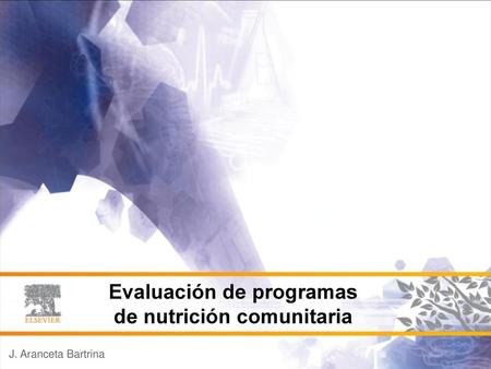 Evaluación de programas de nutrición comunitaria