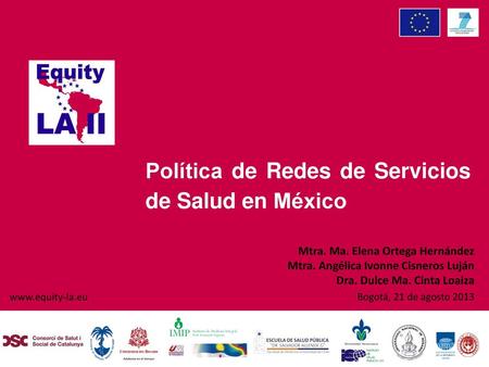 Política de Redes de Servicios de Salud en México