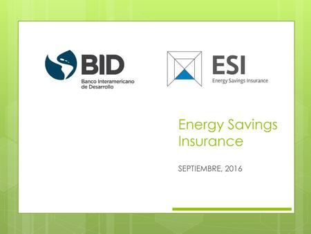 Energy Savings Insurance