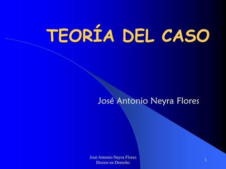 José Antonio Neyra Flores