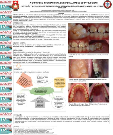 IV CONGRESO INTERNACIONAL DE ESPECIALIDADES ODONTOLÓGICAS.