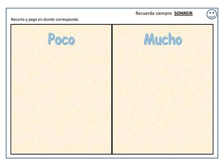 Recuerda siempre SONREIR