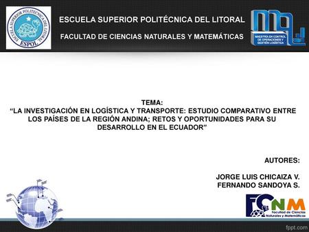 ESCUELA SUPERIOR POLITÉCNICA DEL LITORAL