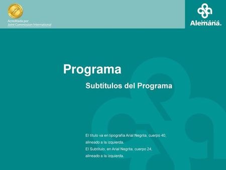 Programa Subtítulos del Programa