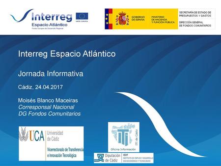 Interreg Espacio Atlántico