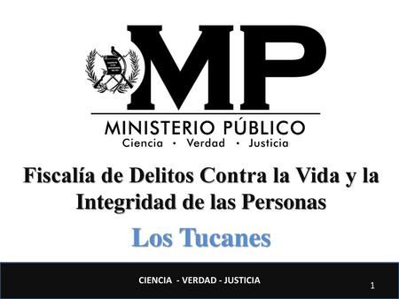 Fiscalía de Delitos Contra la Vida y la Integridad de las Personas