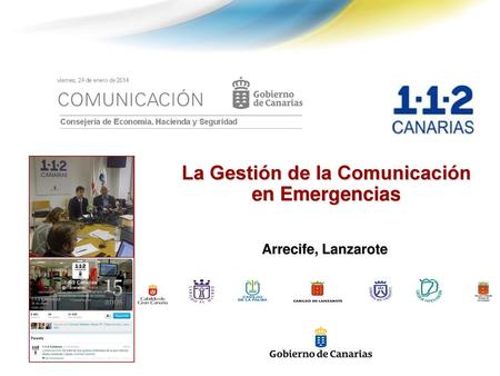 La Gestión de la Comunicación en Emergencias