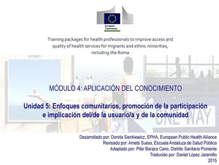MÓDULO 4: APLICACIÓN DEL CONOCIMIENTO
