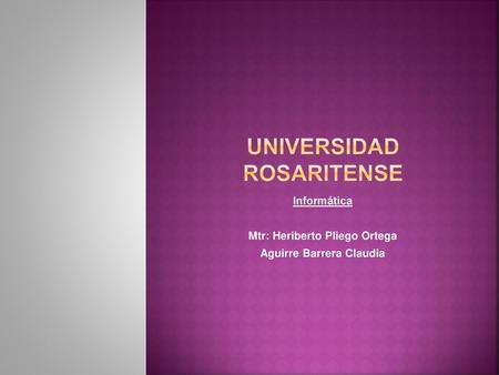 Universidad Rosaritense