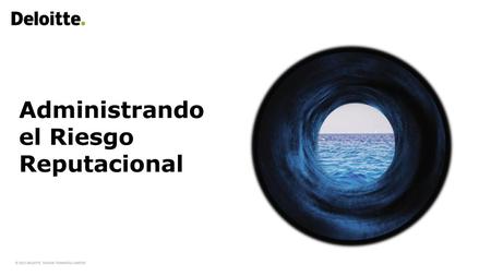 el Riesgo Reputacional