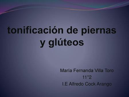 tonificación de piernas y glúteos
