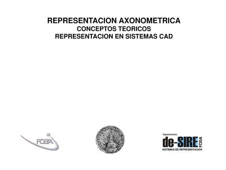 Objetivo y tipos de proyección axonometrica