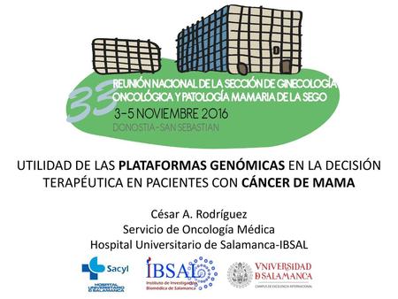 César A. Rodríguez Servicio de Oncología Médica