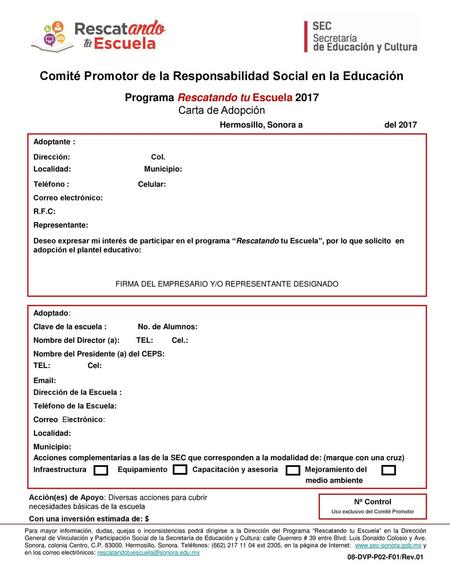 Comité Promotor de la Responsabilidad Social en la Educación