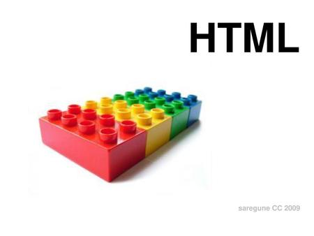 HTML saregune CC 2009.