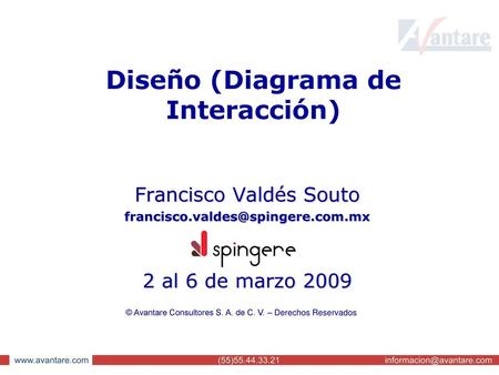 Diseño (Diagrama de Interacción)