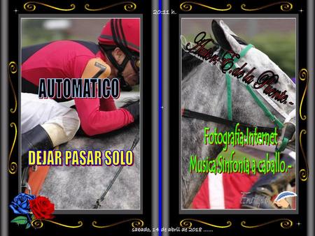 Musica:Sinfonia a caballo.-