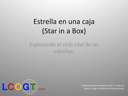 Explorando el ciclo vital de las estrellas.