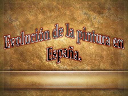 Evolución de la pintura en