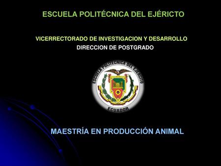 ESCUELA POLITÉCNICA DEL EJÉRICTO