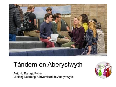 Tándem en Aberystwyth Antonio Barriga Rubio