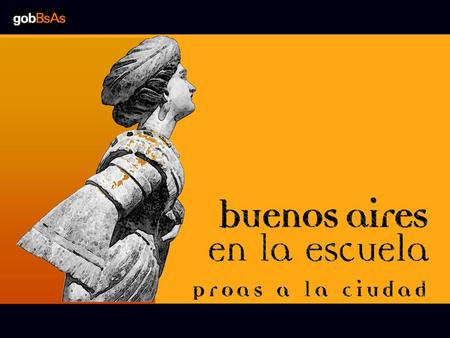 Proas a la ciudad Acceso a la cultura y formación ciudadana.