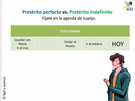 Pretérito perfecto vs. Pretérito indefinido